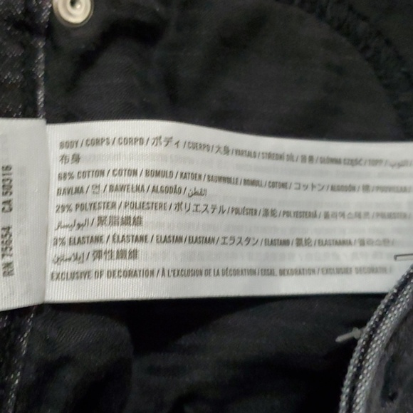 Abercrombie & Fitch jeans women's size 0L O long size 25 High rise super Skinny - Picture 7 of 14